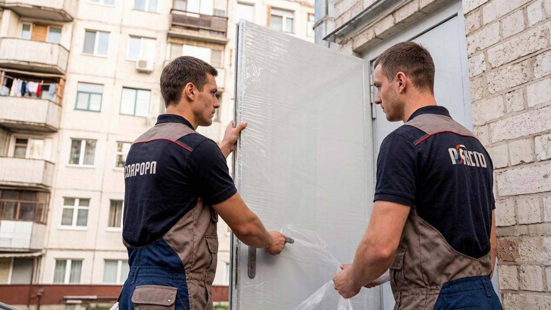 Фото примеры наших работ установка входных дверей в полоцке и новополоцке (мини-изображение превью)